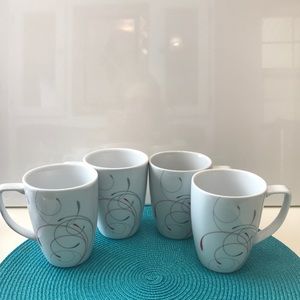 Set of 4 Corelle  “Splendor “ Coffee Cups